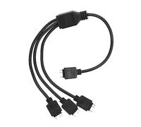 HEALEEP Câble Répartiteur LED Voies Connecteur pour Bande LED RGB Répartiteur Broches pour Bande sans Soudure