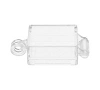 HEALEEP Cache-bouton à Bascule en Plastique Transparent, Protège-boutons Facile à Installer Double Face, Protection Fiable pour Bouton D'arrêt D'urgence Industriel