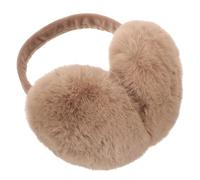 HEALEEP cache-oreilles Chauds Pour Femmes Et Adultes Protection Hivernale Douce Pour Enfants cache-oreilles En Fourrure Tendance Pour Femme Marron Clair