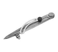 HEALEEP Compas à Ressort 150 Mm Séparateur D'aile, Outil de Dessin Compas en Métal pour Traçage Précis, Jauge de Marquage Portable pour Travail du Cuir et Outillage de Précision