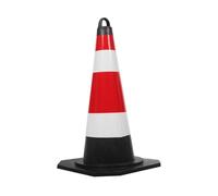 HEALEEP Cône De Sécurité Réfléchissant pour Entraînement De Conduite Et Signalisation Extérieure Cône Plastique pour Travaux Routiers Et Stationnement