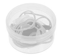 HEALEEP Cordon Anti-perte pour Amplificateur Auditif Gris à Double Clip, Corde de Fixation Légère et Résistante, Support Sécurisé pour Audioprothèses, Adapté aux Seniors et Port Quotidien