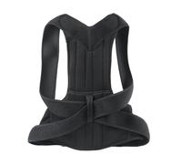 HEALEEP Correcteur de Posture Dorsal Ajustable pour Adultes, Ceinture de Soutien Lombaire Respirante en Tissu Élastique, Redresseur de Dos pour Correction Colonne Vertébrale Quotidien