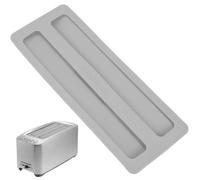 HEALEEP Couvercle de Protection Prolongé Gris pour Machine Grille, Housse Anti-poussière en Silicone, Accessoire la Cuisine Pratique et Hygiénique