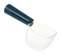 HEALEEP Cuillère à Riz Multifonction en Abs Bleu Balance Intégrée et Clip Pratique pour Mesurer Céréales et Farine Cuisine