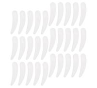 HEALEEP Cuillères Applicatrices pour Crème Visage 100 Pcs, Spatules Cosmétiques en Polypropylène Blanc Cassé, Petites Cuillères pour Facial et Soin Yeux, Outil Maquillage