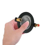 HEALEEP Diaphragme Rond de Remplacement pour Haut-Parleur Professionnel, Diamètre 34,4 Mm, en Plastique, Compatible Cornet de Compression, Pièces de Rechange Audio pour Amélioration