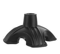 HEALEEP Embouts en Caoutchouc pour Béquilles et Bâtons de Randonnée, Protection Pliable et Gonflable, Accessoires pour Randonnée et Usage Quotidien sur Surfaces Irrégulières