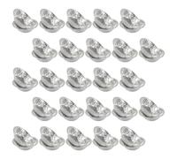 HEALEEP Ensemble de 400 Moules à Tartelettes en Aluminium pour Cuisson de Mini Tartes et Gâteaux, pour Fêtes et Occasions Spéciales
