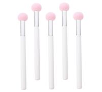 HEALEEP Éponge de Maquillage Anti-Taches Lot de 5 Têtes d'Éponge Applicateur Humide et Sec Outils de Maquillage Pratiques Fond de Teint Correcteur