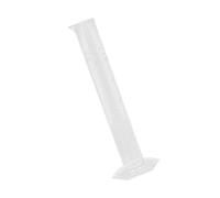 HEALEEP Éprouvette Graduée en Plastique Épais 500Ml Échelle pour Laboratoire Cylindre de Mesure Stable Accessoire de Chimie pour Expérimentations et Tests