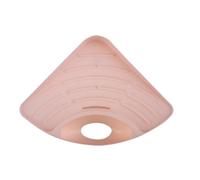 HEALEEP Étagère Triangulaire de Rangement Multifonction Cuisine et Salle de Bain Support Porte-éponge et Porte-savonnette Pratique