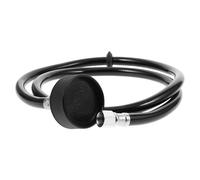 HEALEEP Flexible de Bain Économiseur d'Eau pour Salon de Coiffure Tuyau Noir Pratique Accessoire de Shampooing Compatible Douches à Main 1,5 M
