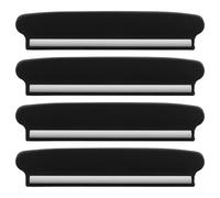 HEALEEP Guide D'angle pour Affûteur de Couteaux, Lot de 4 Pinces Plastiques Anti-glissement, Accessoire D'affûtage Portable Compatible Pierres à Aiguiser, Ustensiles Cuisine et