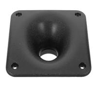 HEALEEP Haut-parleur Audio à Pavillon 12x12x2,6 Pouces en Plastique Noir, Installation Facile, Son Clair, Destiné aux Haut-parleurs de Performance Sonore pour Scène