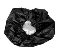 HEALEEP Housse de Coffre Imperméable Extérieure de Rangement en Tissu Oxford Noir, Protection Solide la Pluie Poussière pour Mobilier de Jardin et Patio