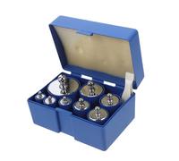 HEALEEP Jeu de Poids D'étalonnage M2 1000g en Alliage Chromé, Kit de Calibration Précis pour Balances Cuisine et Balances Électroniques, Poids Expérimentaux Polyvalents pour Usage