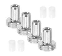 HEALEEP Kit de Pièces de Rechange pour Testeur de Fibre Optique - 4 Ensembles Embouts en Métal et Noyaux en Céramique 5 Mm - Accessoire de Maintenance pour Localisateur Visuel de Défauts,