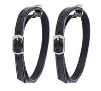 HEALEEP Lacets Anti-chute pour Talons Hauts à Brides Croisées en Similicuir Noir Miroir, 1 Paire de Sangles Amovibles pour Maintien Sécurisé, Accessoire Réglable pour Chaussures Femme