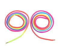 HEALEEP Lacets Ronds Colorés en Polyester pour Baskets Adultes, 120 Cm, Faciles à Utiliser, pour L'école Fêtes, Ajoutent une Touche de Couleur Unique