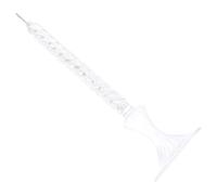 HEALEEP Lampe à Huile en Verre Spirale Rechargeable Bougie Pilier Nordique Petite Taille Décoration Romantique pour Dîner et Intérieur Lampe à Huile Transparente pour Maison et Fête