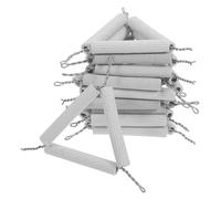 HEALEEP Lot De 10 Chauffants En Céramique Pour - Petit Support De Fusion Étagère De Rangement Pour Creuset Équipement De Laboratoire Support De Creuset