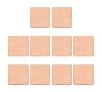 HEALEEP Lot de 10 Plaques en Cuivre pour Dissipateur Thermique Gpu Cpu, Refroidissement Passif pour Ordinateur Portable, Dimension 15x15x1 Mm, Prolongation Durée de Vie