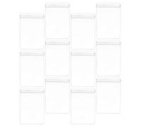 HEALEEP Lot de 100 Pochettes à Bijoux Transparentes 4x6 Cm Fermeture Éclair Auto-agrippante, Paquet De Rangement Anti-oxydation pour Boucles D’Oreilles, Colliers Et Petites Entreprises