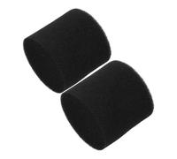 HEALEEP Lot De 2 Bouchons Éponge pour Haut-Parleur Réduction des Basses Tube Acoustique Atténuation du Bruit pour Caisson De Basses Systèmes Audio Domestiques Noir