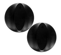 HEALEEP Lot de 2 Boutons de Commande pour Minuterie Rotative en Plastique, Diamètre Rond Moyen, Compatibles Minuterie Industrielle et Domestique, Accessoires pour Réglage Précis du Temps