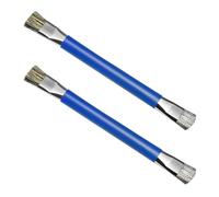 HEALEEP Lot de 2 Brosses de Nettoyage pour Carte Mère Antistatiques à Double Tête, Brosse de Dépoussiérage ESD Bleue pour Électronique, Outil Précis pour Circuits Intégrés de Téléphone