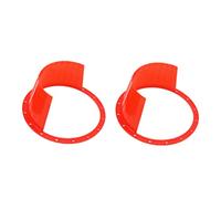 HEALEEP Lot de 2 housses de haut-parleur étanches pour voiture - Matériau de protection pour haut-parleurs - Stable et pratique - Optimaux et longue durée de vie
