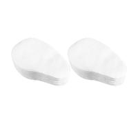 HEALEEP Lot de 200 Compresses Oculaires en Papier 100% Coton, Forme Mangue, Cache-œil Confortable et Portable, pour Soins des Yeux à Domicile et Détente Quotidienne