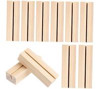 HEALEEP Lot De 25 Porte-Cartes En Porte-Mémo Porte-Photo Porte-Photo De Table Support Pour Cartes Support Pour Photos Support Pour Cartes De Table Beige