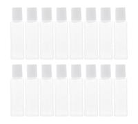 HEALEEP Lot de 30 Petites Bouteilles Vides en Pp Portables et Étanches pour Liquide de Soin, Accessoires de Voyage Pratiques pour Lentilles de Contact