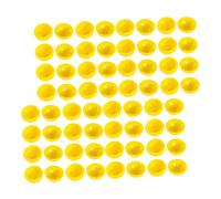 HEALEEP Lot de 50 De Jeu Sphériques De Bingo De Jeu Rondes De 1 À 50 D'Activité pour Fosse Petites pour Bébé De Gomme