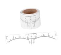 HEALEEP Lot De 50 Règles à Sourcils Transparentes Universelles Outils De Cartographie De Sourcils Pratiques Pour Femme Maquillage Professionnel Modelage Et Positionnement Précis Des Lignes