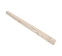 HEALEEP Manche en Bois de Hêtre Beige pour Spatule Wok et Poêle, Prise Ergonomique avec Finition Lisse Ronde, Réduit les Risques de Rayures pour Cuisiniers Professionnels et Amateurs