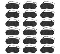 HEALEEP Masques Oculaires Jetables Polyester Lot de 30, Léger et Confortable, Occultant la Lumière, pour Voyages en Avion et Séjours en Hébergement Temporaire