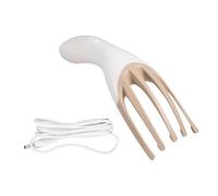 HEALEEP Masseur de Cuir Chevelu Charge USB Portable en ABS Électrique Instrument Multi-fonction à Cinq Griffes et Stimulation Capillaire pour Relaxation