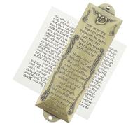 HEALEEP Mezouza en Métal Ornement Vintage Parchemin Sacré 1 Ensemble pour Décoration Maison et Salon Spirituel