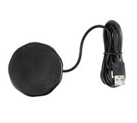 HEALEEP Microphone Play Conférence pour Prise Omnidirectionnelle USB à 360 Degrés, Connecteur USB 2.0, Plug and Compatible Ordinateur pour Réunion Professionnelle