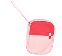 HEALEEP Mini Trousse de Secours Portable Compacte et Légère Rangement Pratique pour Kit de Voyage Multifonctionnel pour Activités Extérieures Organisation des Pilules