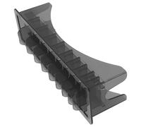 HEALEEP Organisateur Porte-Sabot de Tondeuse 10 Emplacements en Plastique pour Rangement Sécurisé, Compatible Multiples Peignes, Usage Professionnel et Domestique en Salon de Coiffure