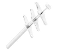 HEALEEP Outil Manuel de Perforation en Caoutchouc 4 Pièces pour Bouchons de Tubes à Essai, Perforateur de Trou Carré pour Laboratoire, Accessoire de Forage Précis pour Expériences