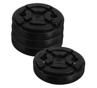 HEALEEP Patins en Caoutchouc pour Pont ÉLéVateur À Deux Colonnes 4 PièCes Coussins De Levage Voiture 4.72 X 4.72 X 1.18 Pouces Accessoires De Protection Durable pour Levage Automobile
