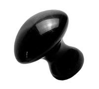 HEALEEP Pierre De Massage Visage De Champignon Noire, Mini Masseur Facial Compact, Outil Relaxation Et Tonification Peau, Pour Soins Quotidiens Et Détente Musculaire
