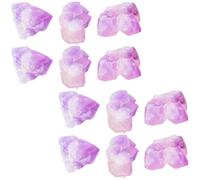 HEALEEP Pierres de Cristal Pourpre Naturelles 100g en Éclats D'améthyste Décoratives Maison et Fêtes Pierres Précieuses pour Création Bijoux
