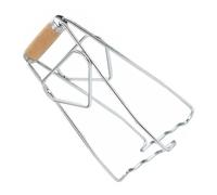 HEALEEP Pinces à Plaque en Acier Inoxydable, Pince Serrage pour Gamelle Chauffante et Cuvette, Accessoire la Cuisine Pratique pour Manipulation Main