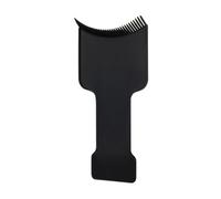 HEALEEP Planche Coloration Cheveux Professionnelle Noire en Abs 2pcs, Outil de Coiffure de Salon Courbé, Suit la Forme Naturelle, Sépare les Mèches, pour Usage à Domicile
